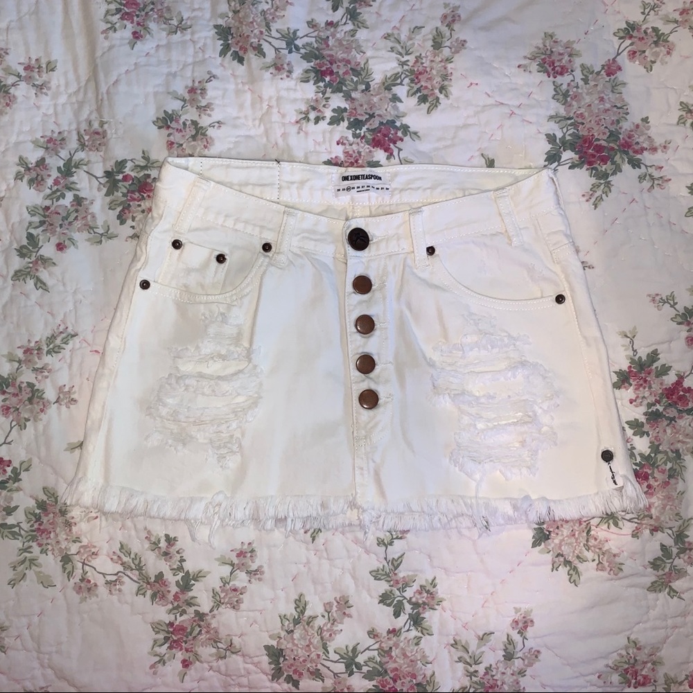 One Teaspoon Junkyard Skirt
